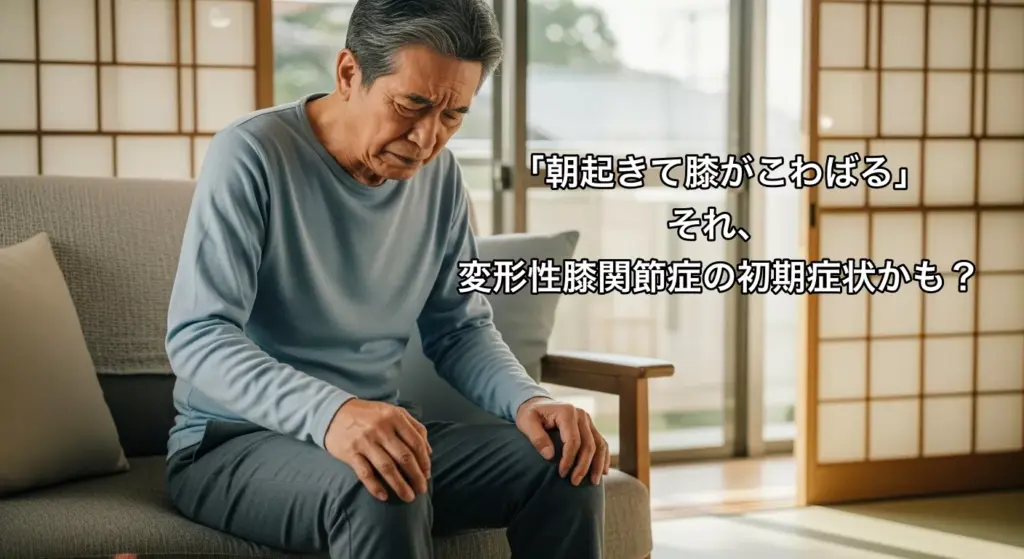 変形性膝関節症 初期症状