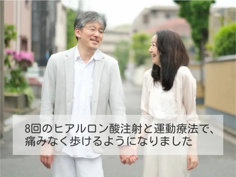 ヒアルロン酸注射 ビフォーアフター 改善 65歳