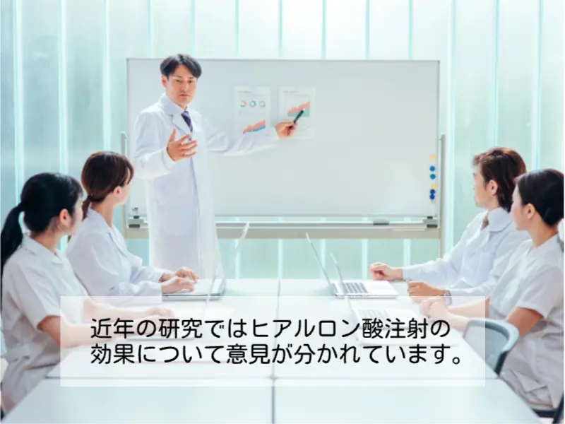 ヒアルロン酸注射 効果 研究 エビデンス 医学論文